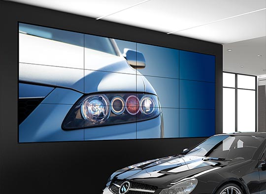 Videowall Solution for Showrooms